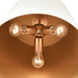 Allson 3 Light 16 inch Matte White Indoor Pendant Ceiling Light